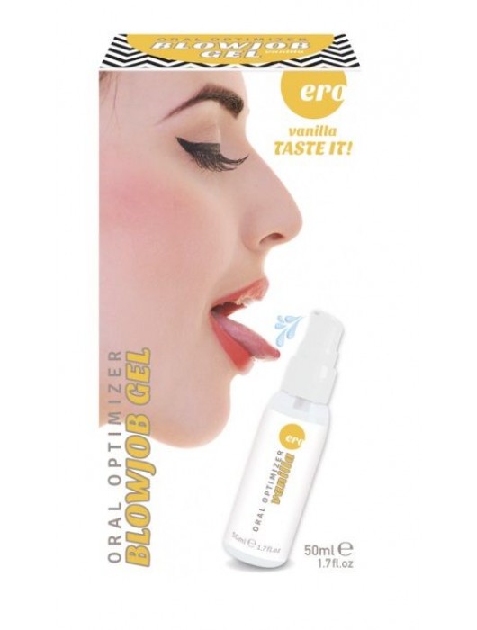 Увлажняющий гель для орального секса с ароматом ванили - 50 мл. - Ero - купить с доставкой в Элисте