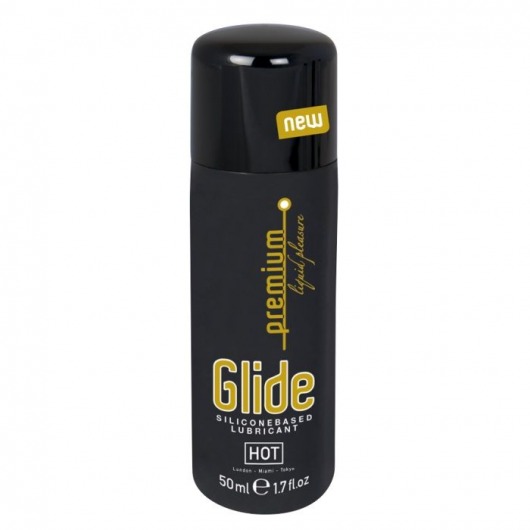 Интимный гель на силиконовой основе Premium Glide - 50 мл. - HOT - купить с доставкой в Элисте