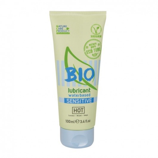 Органический лубрикант для чувствительной кожи Bio Sensitive - 100 мл. - HOT - купить с доставкой в Элисте