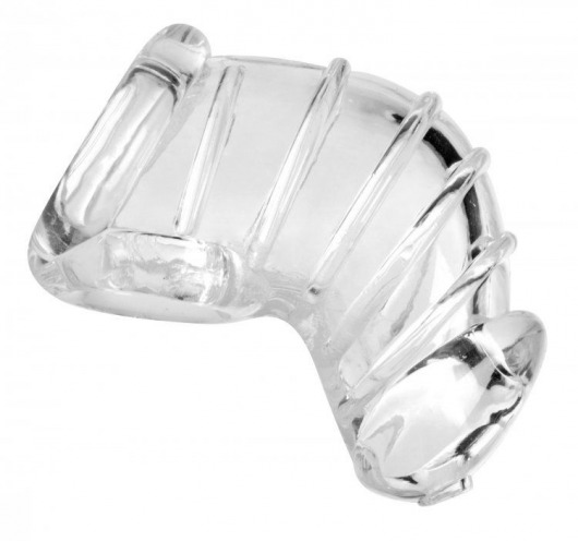 Насадка для ограничения эрекции Detained Soft Body Chastity Cage - XR Brands - купить с доставкой в Элисте