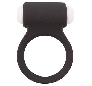 Чёрное эрекционное виброкольцо LIT-UP SILICONE STIMU RING 3 BLACK - Dream Toys - в Элисте купить с доставкой
