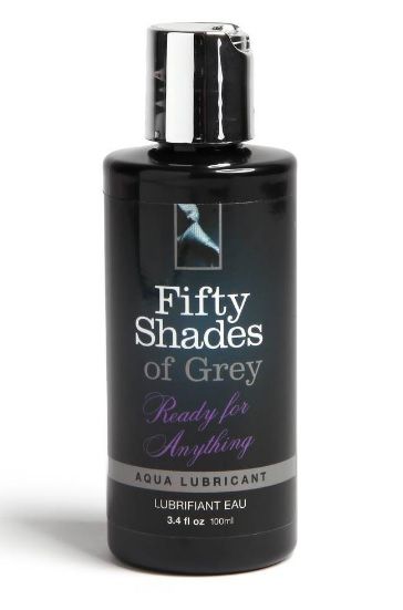 Лубрикант на водной основе Ready for Anything Aqua Lubricant - 100 мл. - Fifty Shades of Grey - купить с доставкой в Элисте