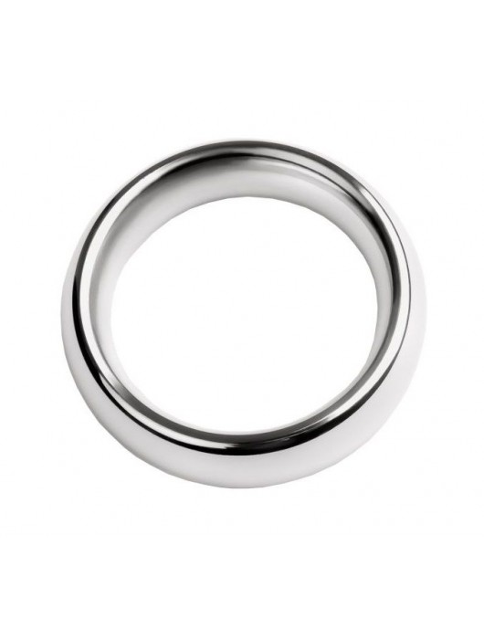 Металлическое эрекционное кольцо размера L - ToyFa - в Элисте купить с доставкой