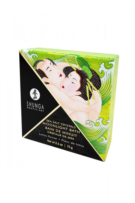 Соль для ванны Bath Salts Lotus Flower с ароматом цветков лотоса - 75 гр. -  - Магазин феромонов в Элисте