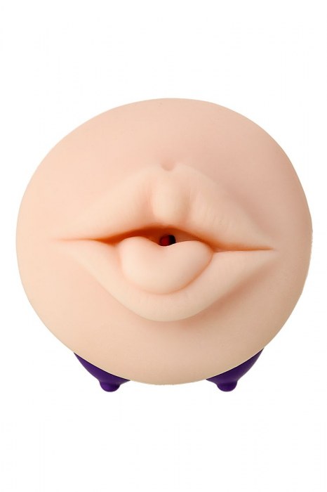 Двухсторонний мастурбатор JOS YARA в фиолетовой колбе - JOS - в Элисте купить с доставкой