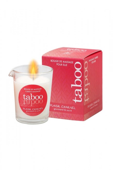 Массажное аромамасло с афродизиаками для женщин RUF Taboo Plaisir charnel - 60 гр. - RUF - купить с доставкой в Элисте