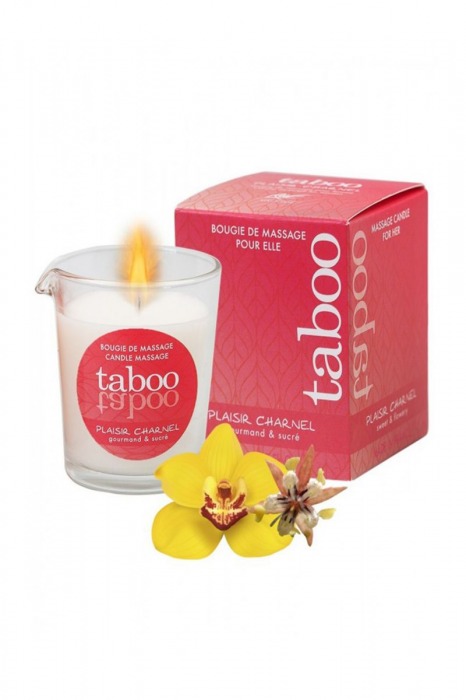 Массажное аромамасло с афродизиаками для женщин RUF Taboo Plaisir charnel - 60 гр. - RUF - купить с доставкой в Элисте