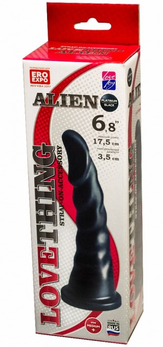 Насадка для трусиков харнесс Alien - 17,5 см. - LOVETOY (А-Полимер) - купить с доставкой в Элисте