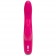 Розовый перезаряжаемый вибратор Rabbit Slimline Curve Rechargeable - 24 см. - Happy Rabbit купить в Элисте с доставкой в Orgasmix.ru Розовый перезаряжаемый вибратор Rabbit Slimline Curve Rechargeable - 24 см. - Happy Rabbit