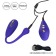 Фиолетовый шарик с электростимуляцией и вибрацией Intimate E-Stimulator Remote Kegel Exerciser - California Exotic Novelties - купить с доставкой в Элисте