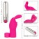 Розовая пулька-насадка на палец Finger Bunny - 8,25 см. - California Exotic Novelties купить в Элисте с доставкой в Orgasmix.ru Розовая пулька-насадка на палец Finger Bunny - 8,25 см. - California Exotic Novelties