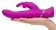 Лиловый вибратор Curve Thrusting Rechargeable Rabbit Vibrator - 24,1 см. - Happy Rabbit купить в Элисте с доставкой в Orgasmix.ru Лиловый вибратор Curve Thrusting Rechargeable Rabbit Vibrator - 24,1 см. - Happy Rabbit
