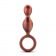 Коричневый анальный стимулятор Duo Loop Copper Anal Plug - 13,3 см. - Blush Novelties в Элисте Коричневый анальный стимулятор Duo Loop Copper Anal Plug - 13,3 см. - Blush Novelties