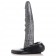 Серый фантазийный фаллоимитатор The Gargoyle Rock Hard Silicone Dildo - 23,6 см. - XR Brands купить с доставкой в интернет-магазине Orgasmix в Элисте Серый фантазийный фаллоимитатор The Gargoyle Rock Hard Silicone Dildo - 23,6 см. - XR Brands