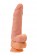 Телесная удлиняющая фаллическая насадка - 16 см. - ToyFa - в Элисте купить с доставкой