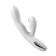 Белый вибратор-кролик Eria с вакуумной стимуляцией, функцией tapping и нагревом - 21,5 см. - BeYourLover купить в Элисте с доставкой в Orgasmix.ru Белый вибратор-кролик Eria с вакуумной стимуляцией, функцией tapping и нагревом - 21,5 см. - BeYourLover
