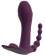 Фиолетовый вибратор для ношения в трусиках ARIVA RC Panty Vibrator - Orion